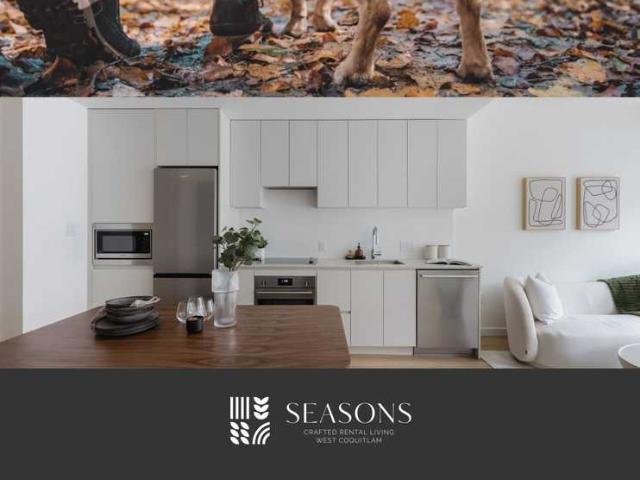 Seasons 1 Bedroom Apartment for Rent at 608 Regan Ave, Coquitlam, BC V3J 0R3 Coquitlam West