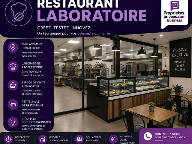 SECTEUR AUGNY RESTAURANT / LABORATOIRE TRAITEUR 200 m² ZONE COMMERCIALE MESSINE