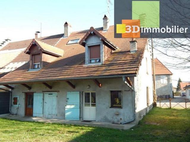 SECTEUR BLETTERANS 39, À VENDRE MAISON À RAFRAÎCHIR COMPRENANT 2 LOGEMENTS, DÉPENDANCES, TERRAIN 1180 M²