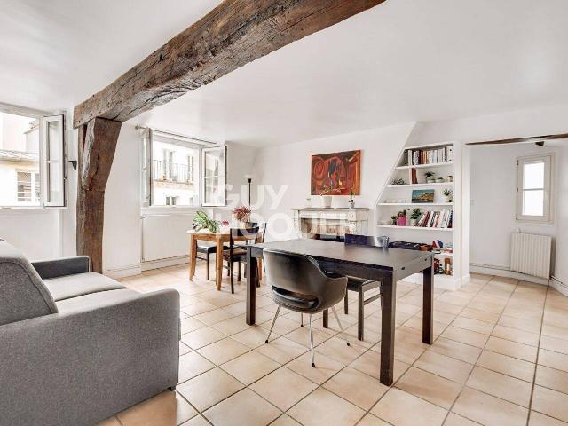 Secteur Henri IV Duplex traversant 5 pièces 98 m² pondérés