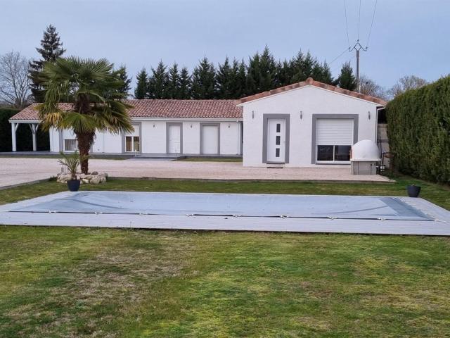Secteur Saint Gaudens Villa T5 Plain Pied Avec Piscine 140m² Labarthe Inard