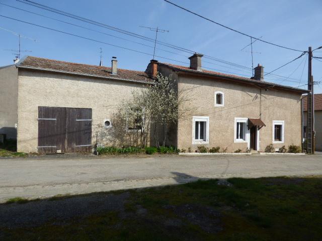 SECTEUR VAUCOULEURS: MAISON DE VILLAGE AVEC GRANGE