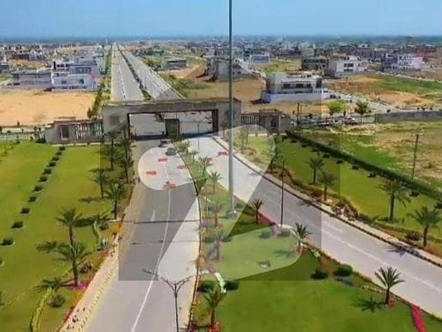 Sector A Main Gate VIP Location 1 Kanal Plot For Sale In DHA Peshawar