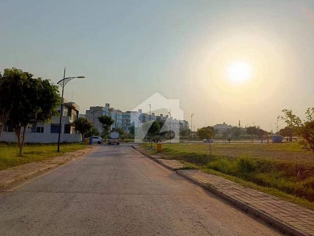 Sector J 10 Marla Road 1A Boulevard Heighted Location Solid Land Front And Back Open Possession Utility Charges Paid Plot For Sale