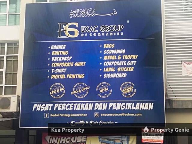 Second Floor Intermediate Shoplot For Rent! Located at Aiman Shoplot Centre