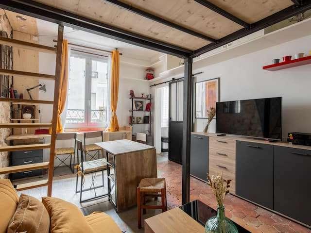 Séduisant studio au cœur du 2ème arrondissement de Paris, l'épicentre du charme parisien!