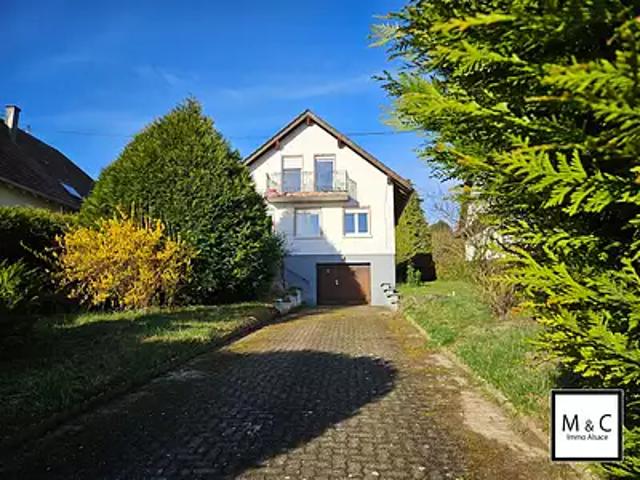 Seebach 67160 Achat / Vente maison 6 pièces t6 au dernier étage cave