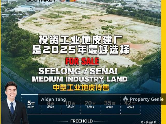 Seelong Senai Medium Industry Land for Sale