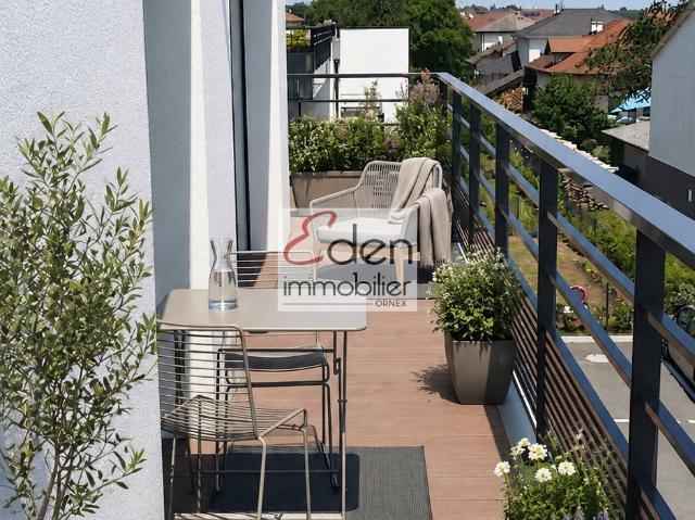 SEGNY CENTRE T2 DE 44m2 AVEC BALCON vue Mont Blanc