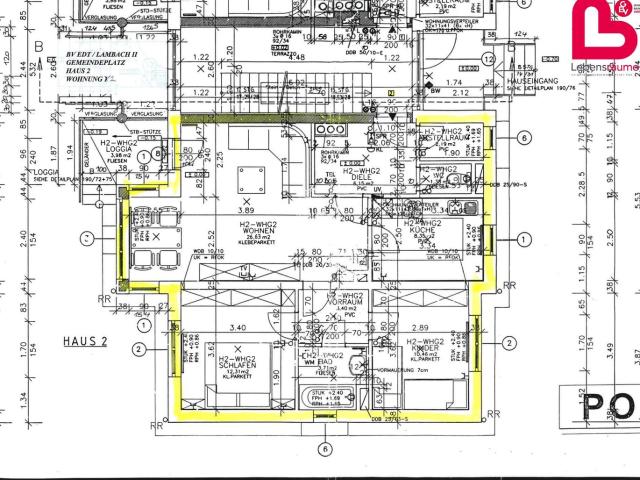 Sehr Schöne 3 Zimmer Wohnung in Edt bei Lambach mit Loggia und Abstellplatz