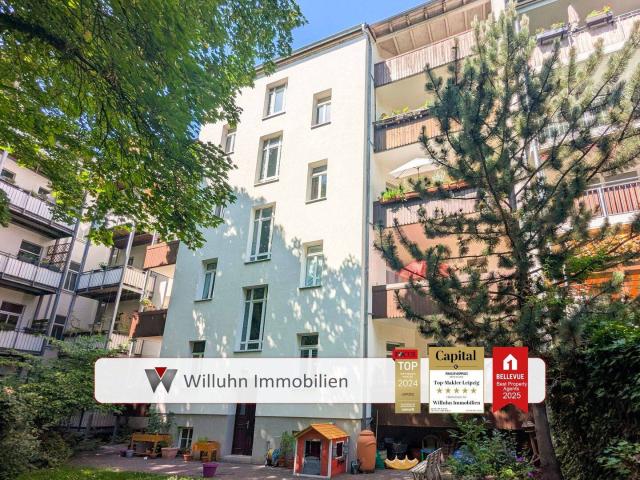 Sehr schöne 3RW in Reudnitz Balkon Gäste WC separate Küche Parkett Denkmal