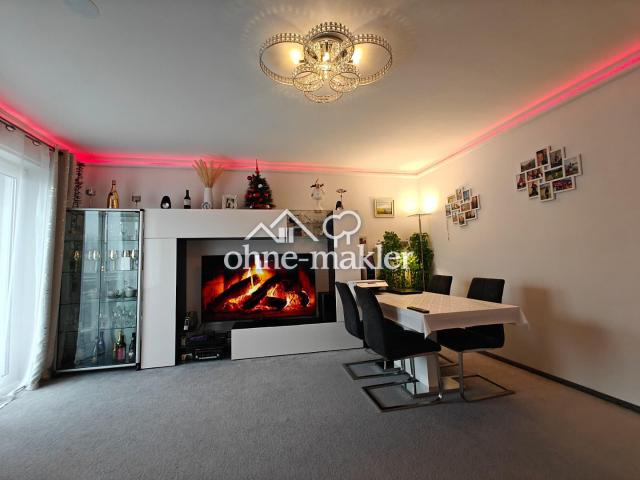 Sehr schöne ALL INKLUSIVE große 3 Zimmer Wohnung mit Balkon, Einbauküche