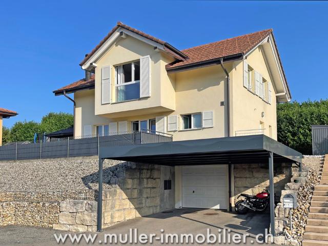 Sehr schöne freistehende Villa zwischen Bulle und Oron la Ville