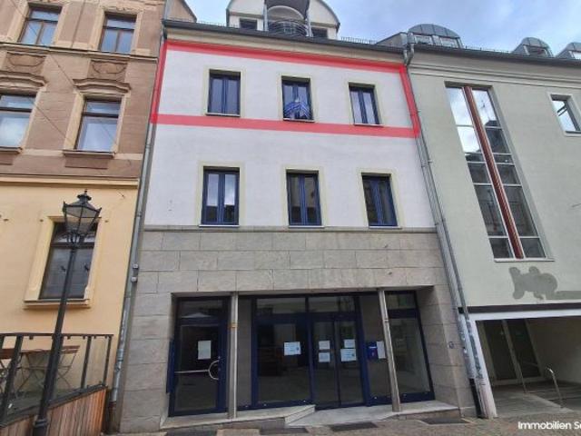 Exklusive Gewerbeeinheit / Büro mit 3 Räumen und großer Terrasse in Plauen Altstadt