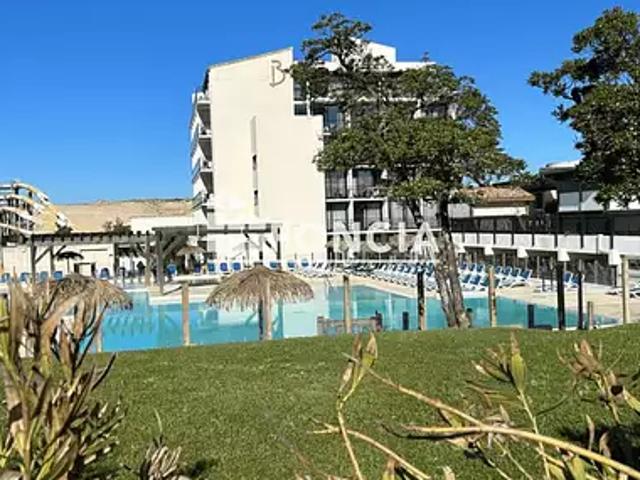 Seignosse 40510 Achat / Vente appartement 2 pièces t2 au dernier étage terrasse