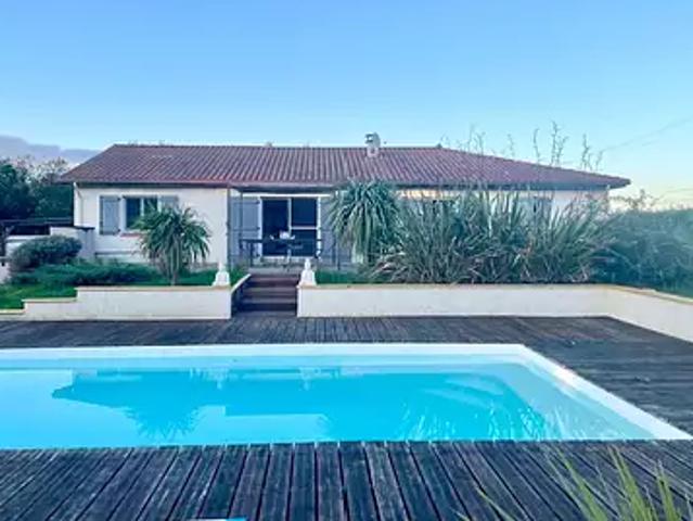 Seissan 32260 Achat / Vente maison 5 pièces t5 piscine terrasse