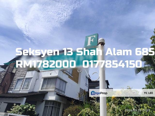 Seksyen 13 Shah Alam Semi Detached