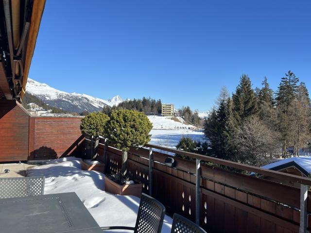 Selten: Elegantes Luxus Dachgeschoss Duplex im Herzen von Crans Montana