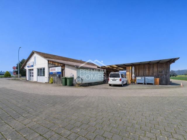Seltene Kombination aus Gewerbe und Wohnen
