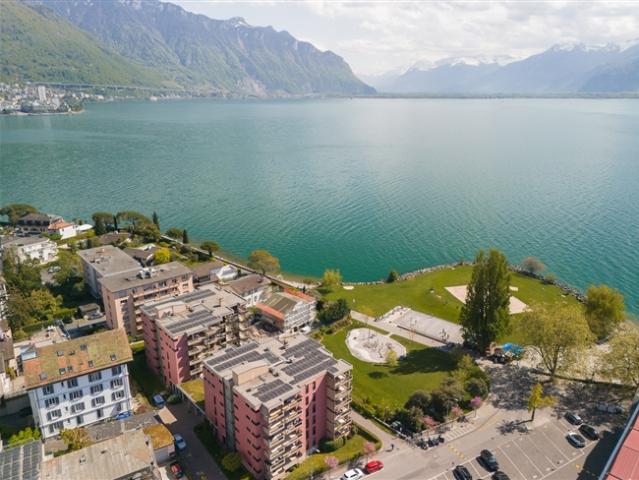 Seltene Uferpromenade – Verkauf offen für ausländische Käufer, die nicht ansässig sind Clarens/Montreux