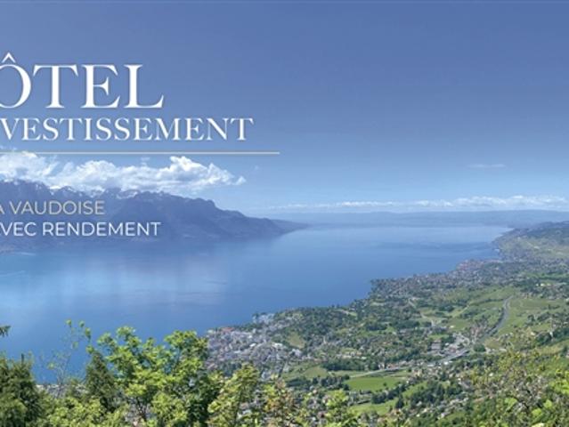 Seltenes Hotel mit Mietausbeute – Vaud Riviera, Seeufer