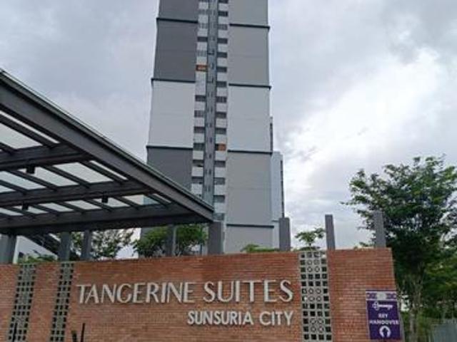 Selangor Sepang Partially Furnished Tangerine Suites Service Residence For Rent