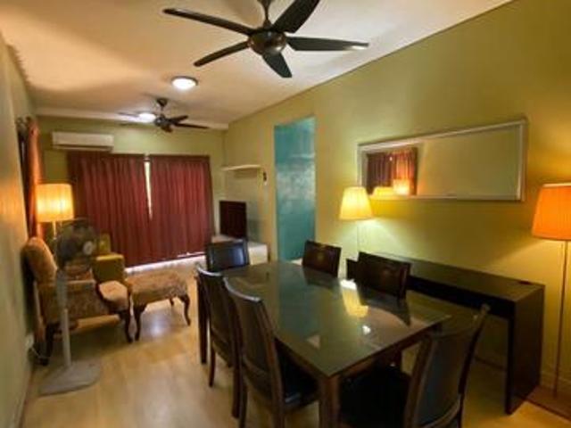 Selangor Shah Alam Partially Furnished Apartment Komuter Raya Apartment For Rent