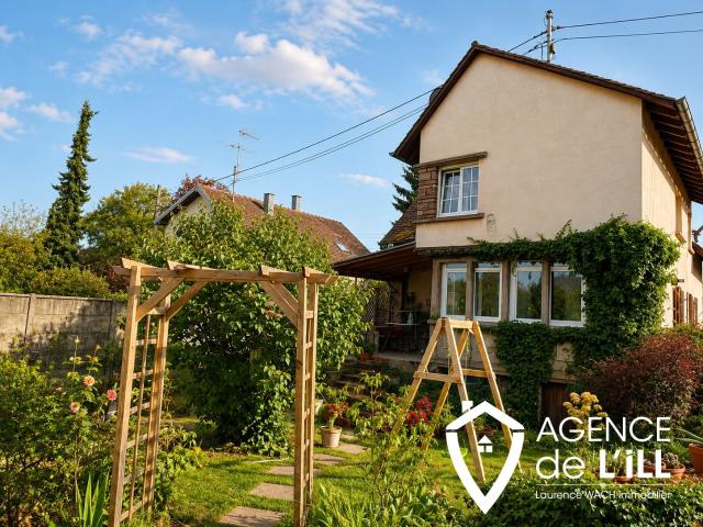 Sélestat Maison familiale 128 m2 4 chambres Quartier Dieweg