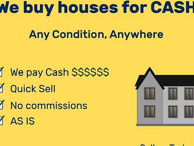 Sell Your House Fast – No Commissions Cash Offer! We Buy As Is