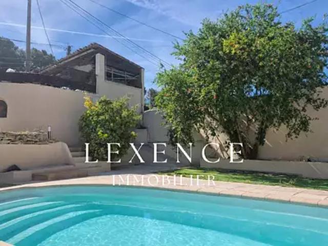 Septèmes les Vallons 13240 Achat / Vente maison 6 pièces t6 piscine