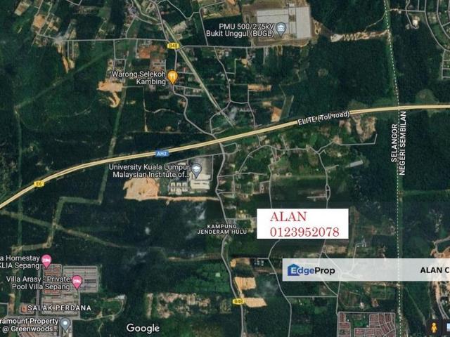 Sepang 153.75 Acres Agricultural For Sale