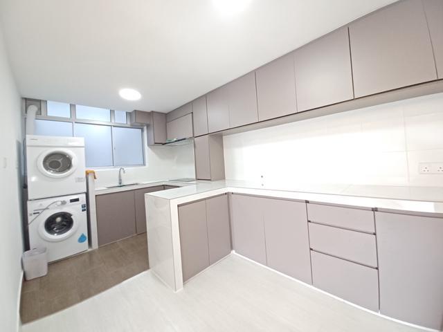 Serunai Apartment For Rent Wite Kitchen Cabinet Renovated Unit