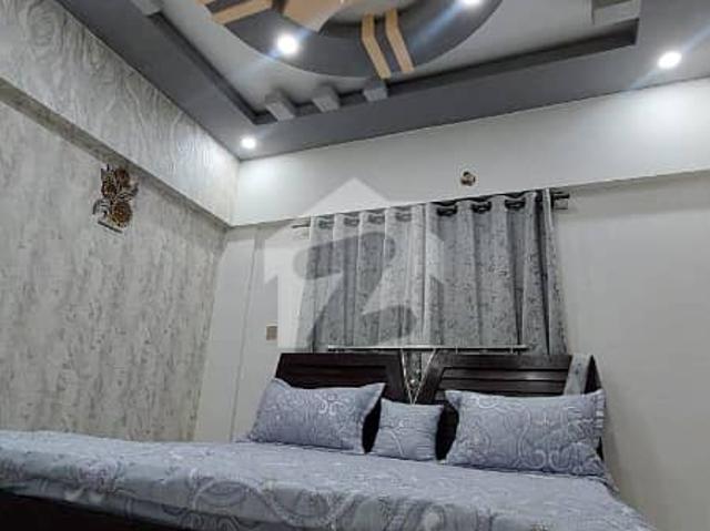 Service Apartment Running As Guest House Handsome Income 2 Bed Lounge At Prime Location Gulistan E JauharE Jauhar Block 14 Al Rehman Residency