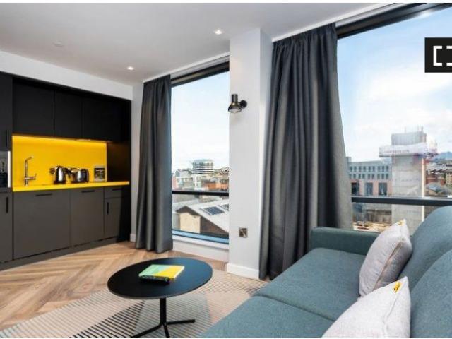 Serviced studio apartment for rent in North City, Dublin