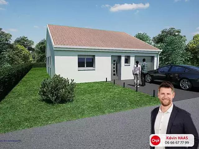 Servigny lès Sainte Barbe 57640 Achat / Vente maison 3 pièces t3 jardin