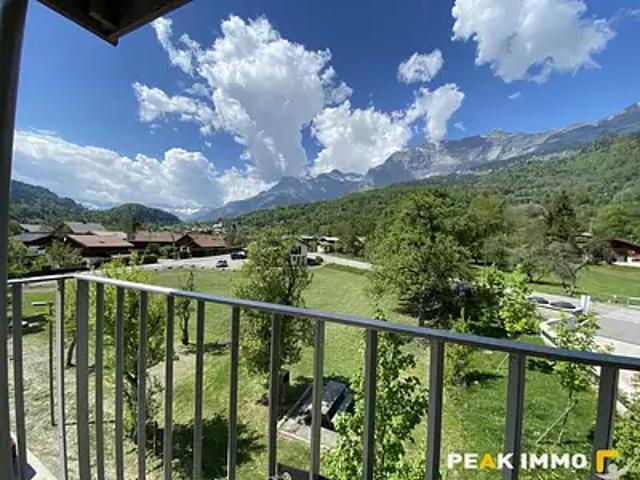 Servoz 74310 Achat / Vente appartement 2 pièces t2 au dernier étage