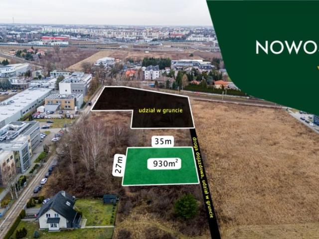 Serwituty 930 m², Warszawa