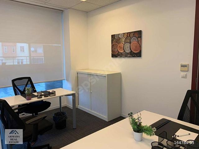 SER PLAZA'DA HERŞEY DAHİL MOBİLYALI, HAZIR OFİSLER