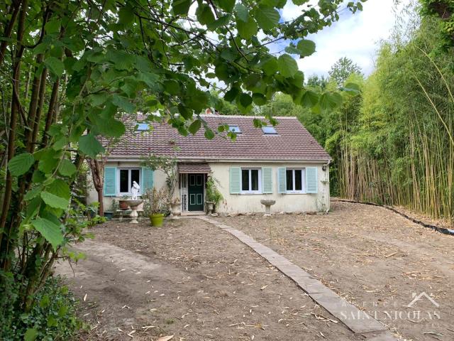 SERAINCOURT calme et champêtre, maison à rénover 138 m2. 4 chambres, jardin et garage