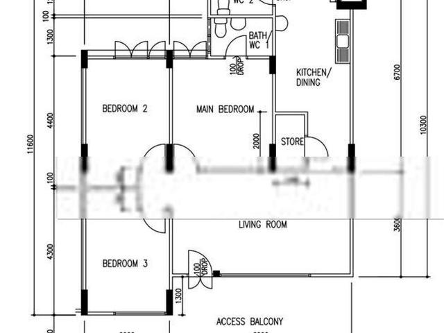 Serangoon Avenue 3 Serangoon, HDB 4 Rooms