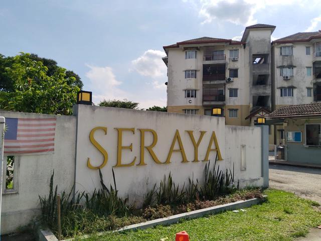 Seraya Apartment Kajang Utama 1038sf 4 Room 2 Balcony Nice Unit SALE