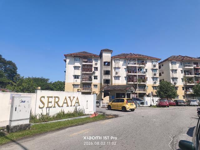 Seraya Apartment Kajang Utama Facing Taman Open Lot