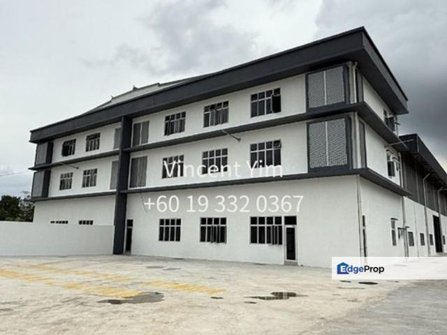 Serenia City Sepang Factory for Rent – 3 Storey Office & Single Storey Warehouse, Ready to Move In