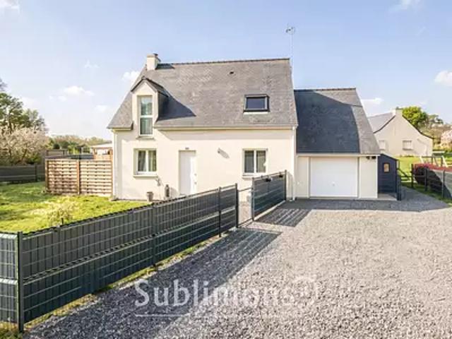 Sérent 56460 Achat / Vente maison 6 pièces t6 terrasse parking