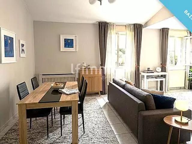 Saint Symphorien d'Ozon 69360 Achat / Vente appartement 3 pièces t3 au dernier étage