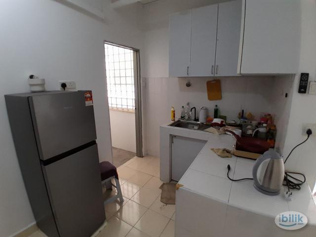 [Seri Atria Apartment] Fully Furnished Medium Room Rent Near Help University, Menara KWSP, Star Lifestyle Mall