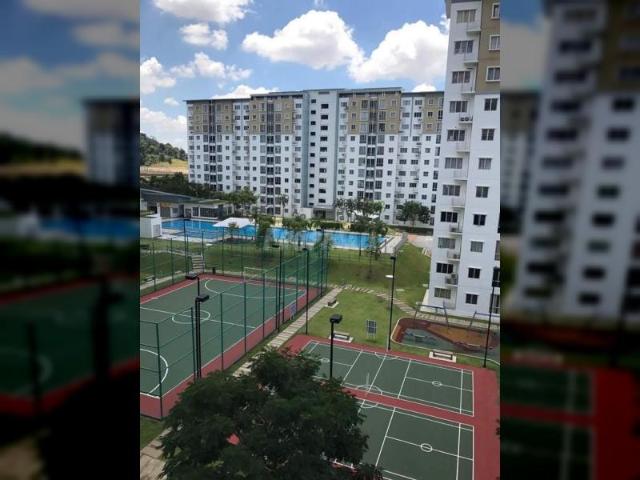 Seri Baiduri Apartment In Setia Alam For Rent, Partial Furnished