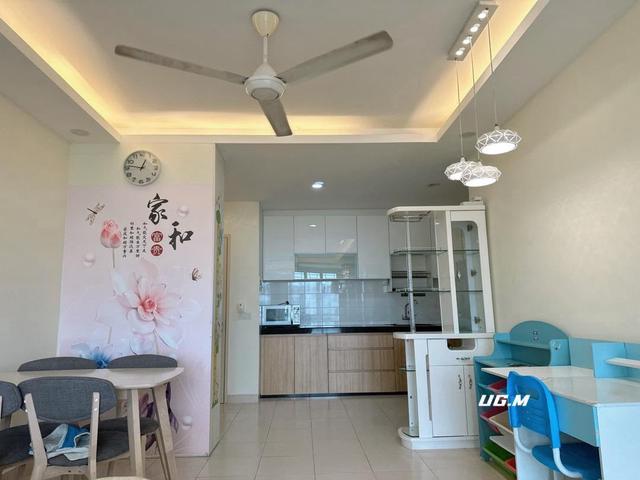 Seri Baiduri Apartment Setia Alam Fully Furnished Kitchen Cabinet