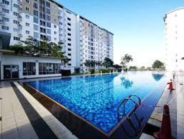 Seri Baiduri Apartments 920sqf Setia Alam1k bookingFull loanRENO