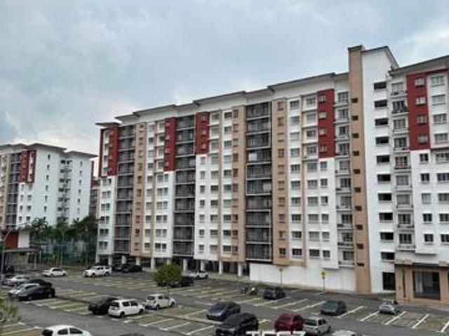 Seri Jati Apartment Setia Alam Full Loan Good Condition Below Market
